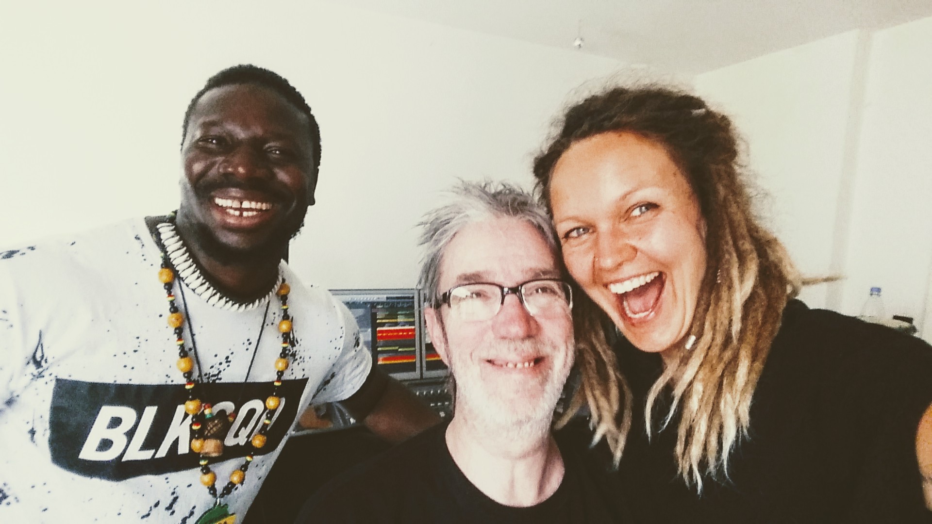 Ein Teil unserer abgefahrenen Music Crew